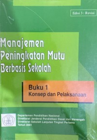 Image of Manajemen Peningkatan Mutu Berbasis Sekolah