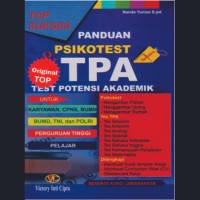 Image of Panduan Psikotest & Test Potensi Akademik (TPA)