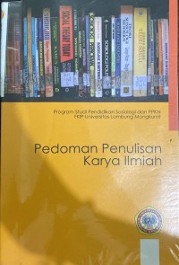 Image of Pedoman Penulisan Karya ilmiah